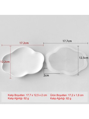 Silabor Alçı ve Beton Döküm Için Silikon Kalıp – Dayanıklı, Esnek ve Tekrar Kullanılabilir - Kolay Çıkarma - Yüksek Kalite 1 Adet