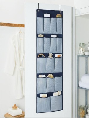 Leylart Organizer Kapı Arkası 16 Bölmeli\ Kumaş Organizer\ Banyo Düzenleyici\ Bez Düzenleyici