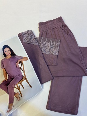 Seaes Oversleep Kadın Yazlık Pijama Takımı
