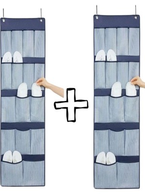 Leylart  Organizer Kapı Arkası 16 Bölmeli, Bez Organizer, Düzenleyici, Banyo Düzenleyicisi, Ev Düzen