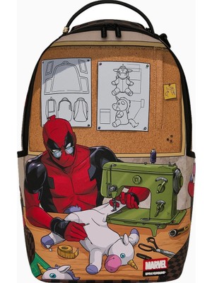 Sprayground Deadpool Making Bags Unisex Sırt Çantası