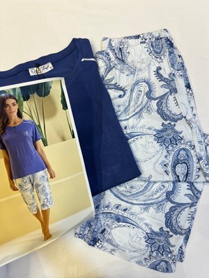 Seaes Oversleep Kadın Kapri Pijama Takımı