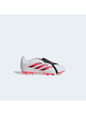 Adidas Predator Club Fold-Over Tongue Çocuk Beyaz Çim Saha/çoklu Zemin Kramponu.-