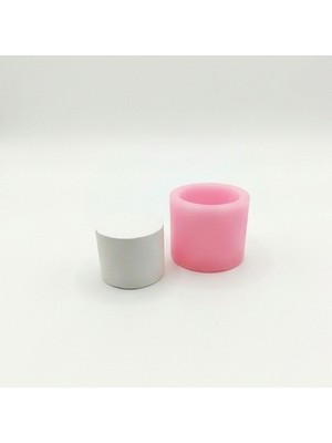 Karakız Silindir Silikon Kalıp 6x5x6 Cm