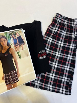 Seaes Oversleep Kadın Yazlık Şortlu Pijama Takımı