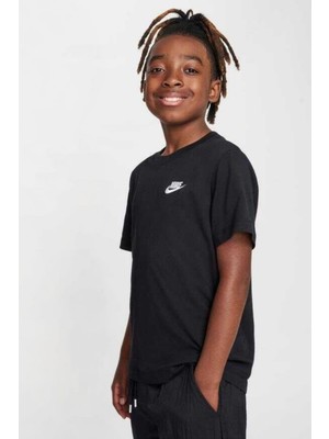 Nike Nsw Tee Futura Lbr Çocuk Spor Tişört Rahat Kesim FZ5177