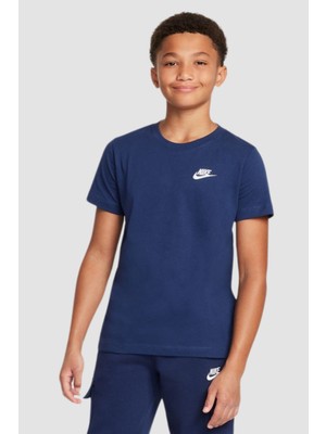 Nike Nsw Tee Futura Lbr Çocuk Spor Tişört Rahat Kesim FZ5177
