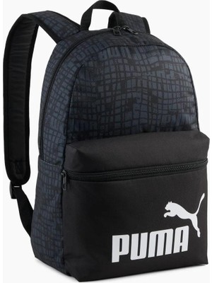 Puma Phase Aop Unisex Siyah Sırt Çantası 09116917
