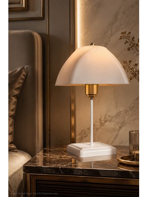 Lumen İstanbul Karmen Abajur Opal - Gold Kuka
