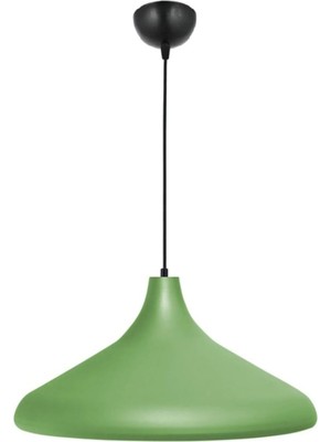 Retro Rustik Model Modern Metal Tekli Yeşil Sarkıt Avize Cafe Yeşil Tek Ebat 35 x 74 3506-SVM101Y