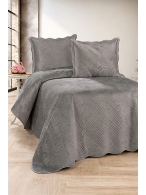 Bella Home Toyo Vera Çift Kişilik Yatak Örtüsü Seti | 250X260 cm | Modern Tasarım | Şık ve Zarif Görünüm