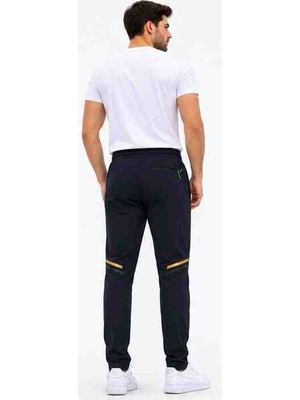 Boss Grafik Slim Fit Lacivert MEVSİMLİK  Eşofman Altı