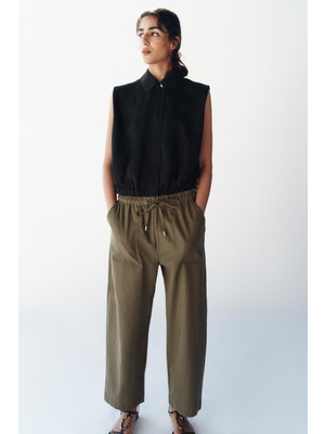 Allbucks Zara, Zw Elastik Belli Tapered Pantolon ABZRA00148