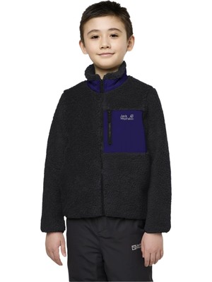 Jack Wolfskin Ice Curl Unisex Çocuk Outdoor Ceketi