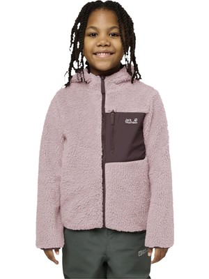 Jack Wolfskin Ice Curl Hood Unisex Çocuk Outdoor Ceketi