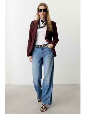 Allbucks Lefties, Vücuda Oturan Blazer Ceket ABLFT00009