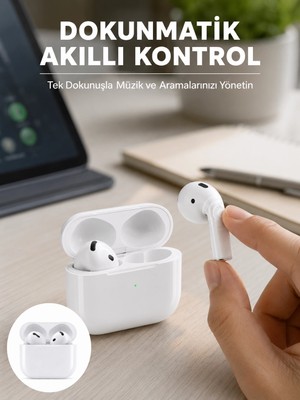 Genel Tedarik Kaliteli Ucuz Ios ve Android Uyumlu Tws Bluetooth Kulaklık Anc Özelliği Yeni Nesil
