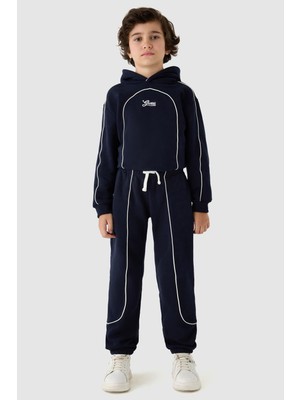 Guess Erkek Çocuk Lacivert Eşofman Altı