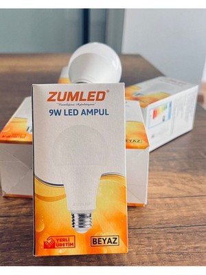 Zumled 9W Beyaz LED Ampul ROYALEKS-201