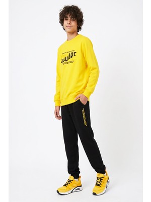 Modanino Erkek Çocuk Eşofman Takımı -2 Iplik (Sweatshirt+Pantolon) 6-16 Yaş 12771SMP