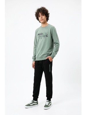 Modanino Erkek Çocuk Eşofman Takımı -2 Iplik (Sweatshirt+Pantolon) 6-16 Yaş 12771SMP