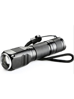 F.b.ı F-82 T6 LED Zoomlu 2000 Lm Yüksek Işık Şarjlı El Feneri