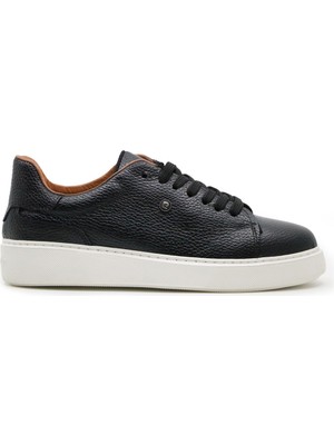 Pierre Cardin Prime Hakiki Deri Casual Günlük Erkek Sneaker Siyah/beyaz