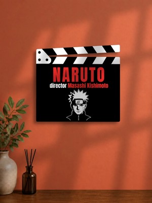 Gişe Arts Duvar Dekoru / Klaket Tablo (Siyah) - Naruto V2