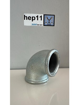 1 1/4" Galvaniz Dirsek Ekpaş