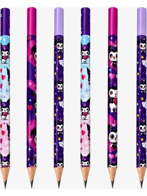 Cg Kids Kuromi Hb Jumbo Üç Köşeli Kalem Tutuşunu Kolaylaştıran Kurşun Kalem Ister 1 Adet Ister 2 Adet Ister 3 Adet Alabilirsiniz