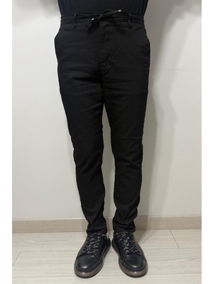 Hacker Fistan Store Erkek Yüksek Bel Normal Kesim Dar Paça Jogger Pantolon