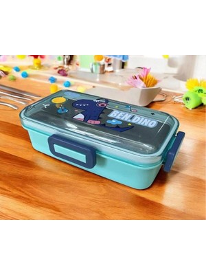 Cg Kids Paslanmaz Çelik Yemek Saklama ve Taşıma Kabı Turkuaz 530 ml P-1445