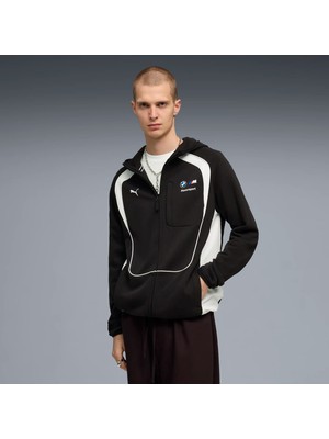 Puma Erkek Siyah Puma Bmw Mms Sptswr HDD Sweat Jkt Siyah Erkek Ceket