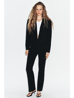 Allbucks Zara, Kemer Köprülü Çan Paça Kumaş Pantolon ABZRA00154