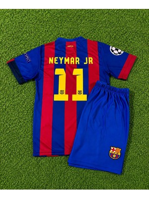 Breathless F.c Barça 2015 Şampiyonlar Ligi Finali Neymar Jr. Nostalji Çocuk Forması