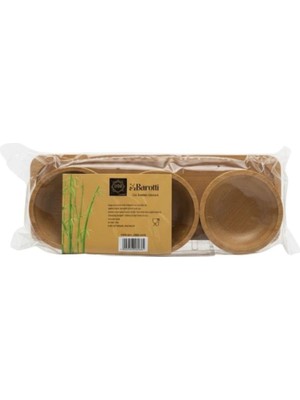 Akıllı Bayi 3'li Altlıklı Bambu Mini Sunumluk Aby