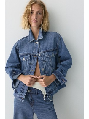 Allbucks Pull & Bear, Denim Ceket ABPNB00012