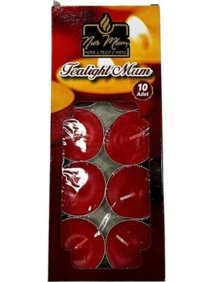 Aydogan's Ayd 10'li Tea Light Mum 10 G Kokusuz