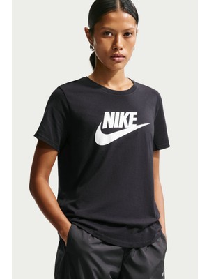 Nike Sportswear Tee Essential Kadın Siyah Tişört DX7906-010