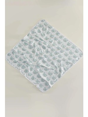 Ecocotton Borneo Mint %100 Organik Pamuk Bebek Battaniyesi