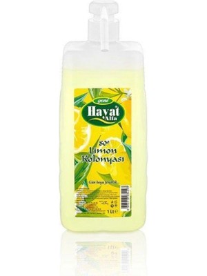 1 L Pompalı Limon Kolonyası