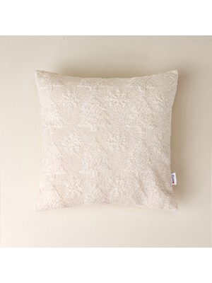 Evidea Soft Etva Kırlent - Ekru - 40X40 cm