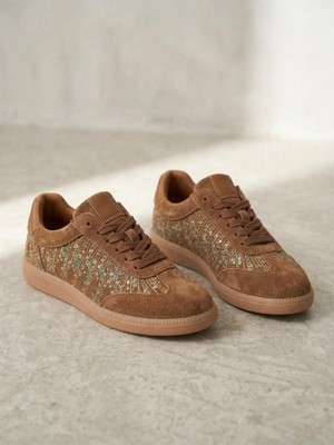 Venüs 2609922K Kadın Hakiki Deri Süet Desenli Sneaker Ayakkabı