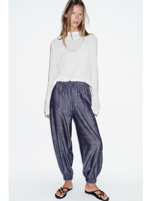 Allbucks Zara, Manşetli Paçalı Jogging Pantolon ABZRA00152