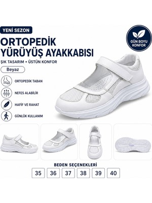 Genpa Kadın  Deri ve Tekstil Karışımı Babet