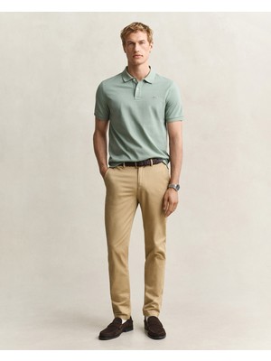 Gant Erkek Bej Slim Fit Chino Pantolon 1501005.248