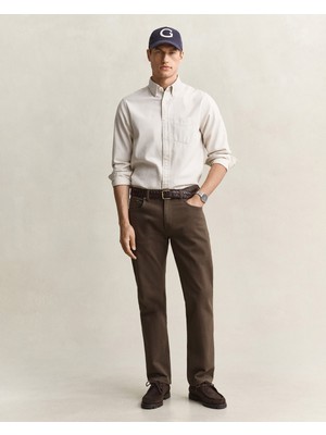 Gant Erkek Kahverengi Regular Fit Jean 1000511.262