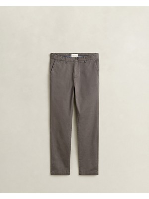 Gant Erkek Gri Slim Fit Chino Pantolon 1501005.35