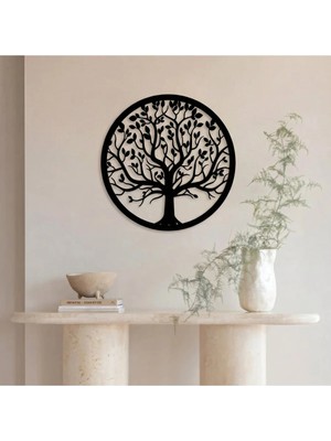 Alpha Metal Design Alpha Metal Desıgn Hayat Ağacı Metal Duvar Tablosu