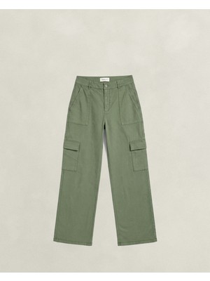 Gant Kadın Yeşil Regular Fit Pantolon 41226106T.379